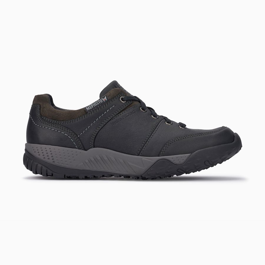 Mephisto FABIANO Suede Læder Sko 0548136-MN - Joggesko Herre Svart